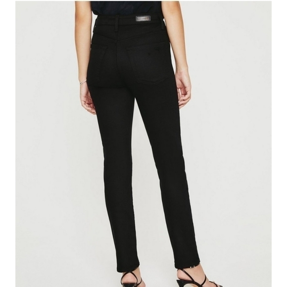 AG Adriano Goldschmied Alexxis Slim Jean Blackboard NWT - Picture 7 of 14